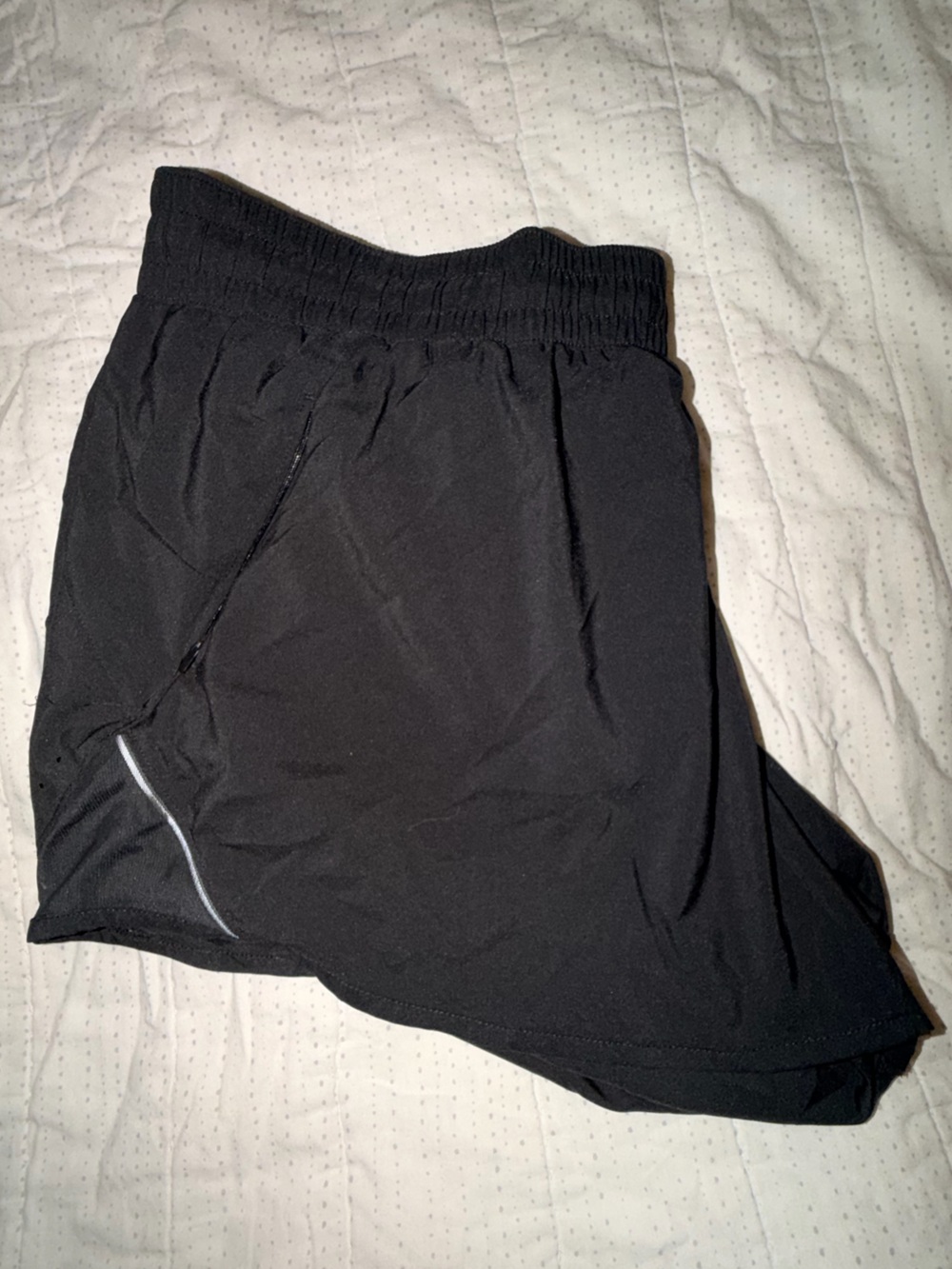 all in motion Black Women's Athletic Shorts with Elastic Waist
